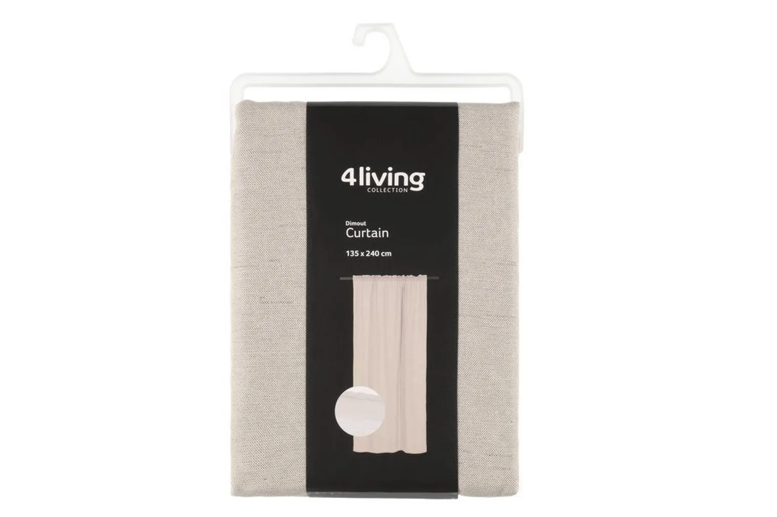 PIMENDAV KARDIN 4LIVING MOONA 135X240CM BEEŽ