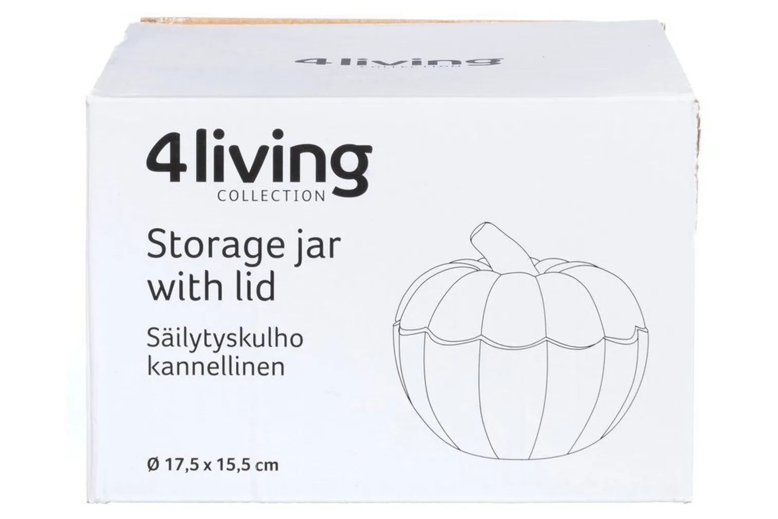 DEKORATIIVNE HOIUNÕU 4LIVING KÕRVITS 17,5X15,5CM KLAAS