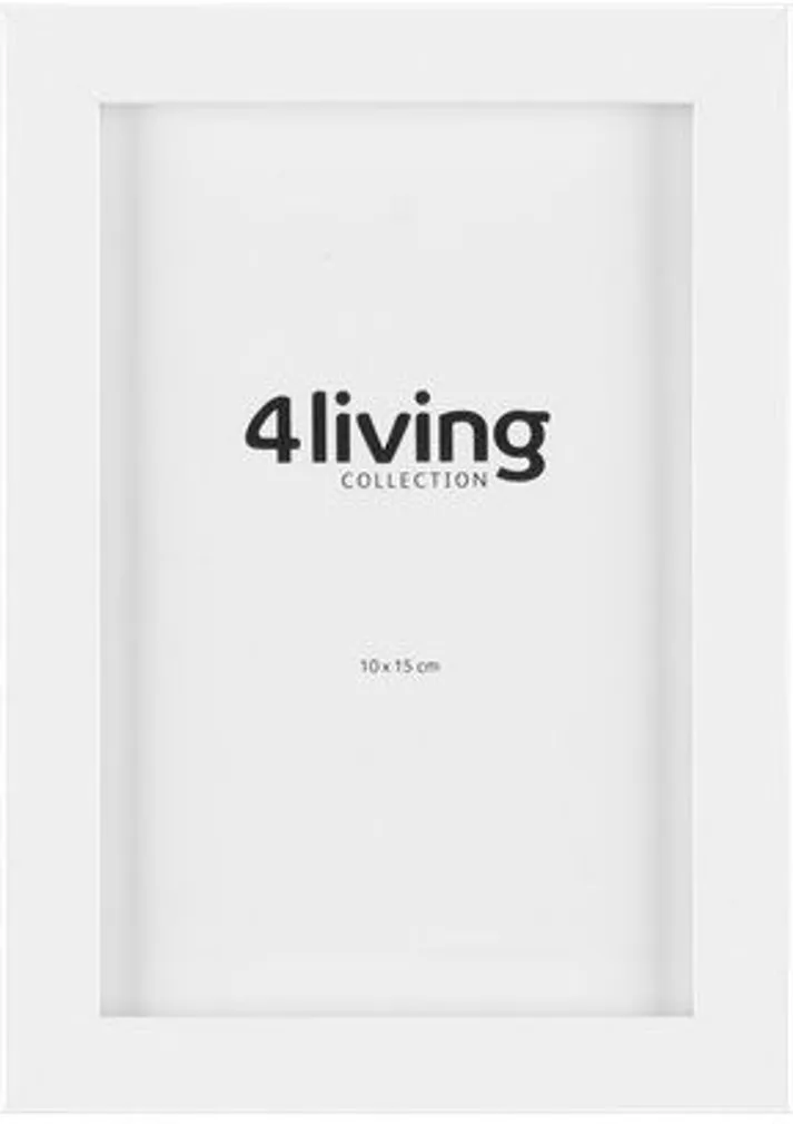 PILDIRAAM 4LIVING NICE 10X15CM VALGE