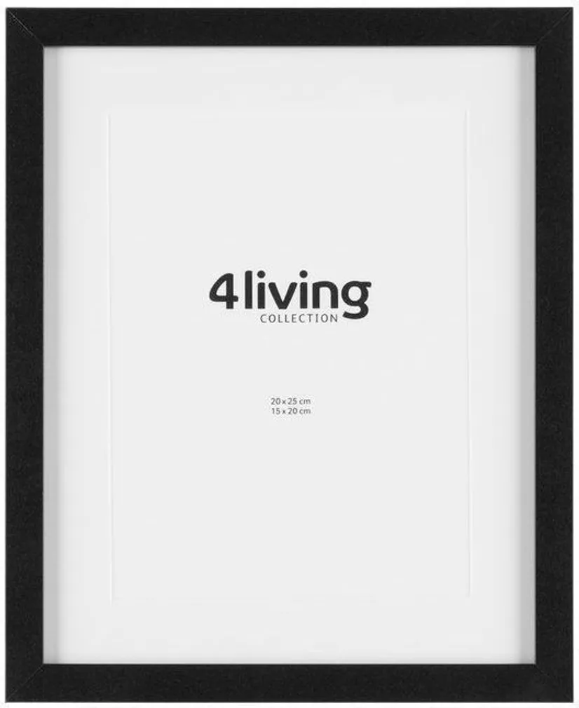 PILDIRAAM 4LIVING NICE 20X25CM MUST