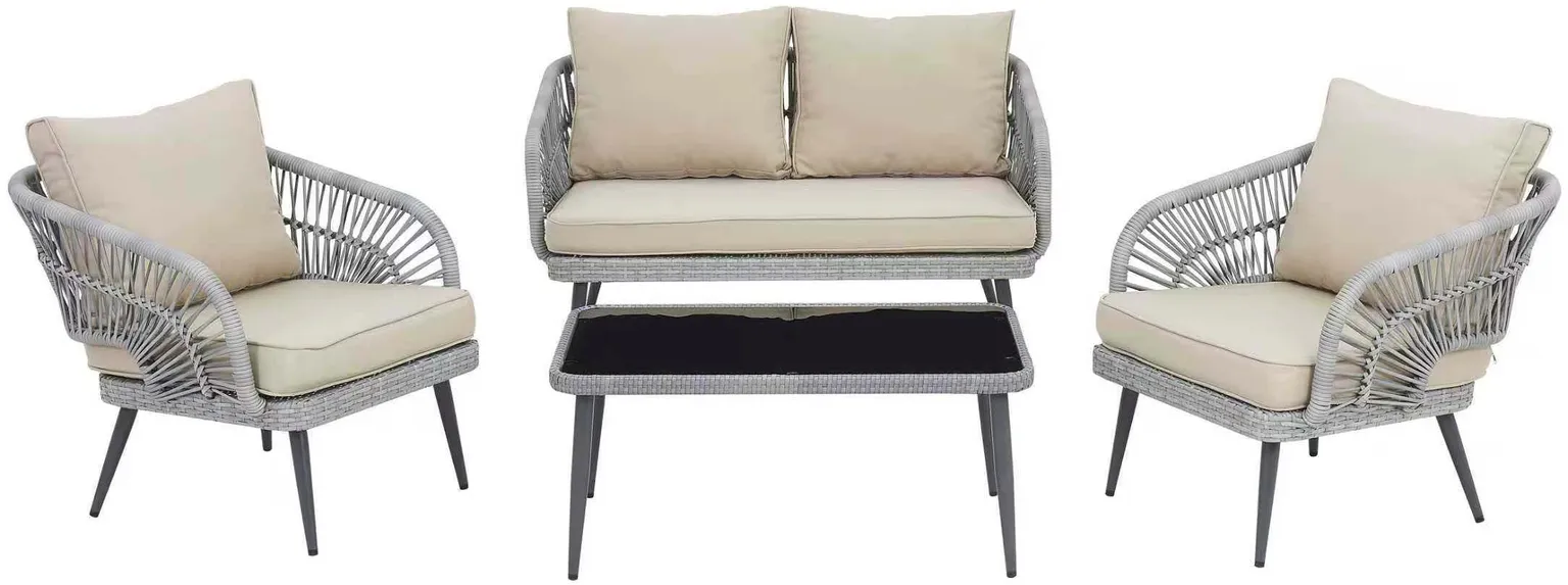 AIAMÖÖBLIKOMPL LAUD, DIIVAN JA 2-TUGITOOLI, HELEHALL