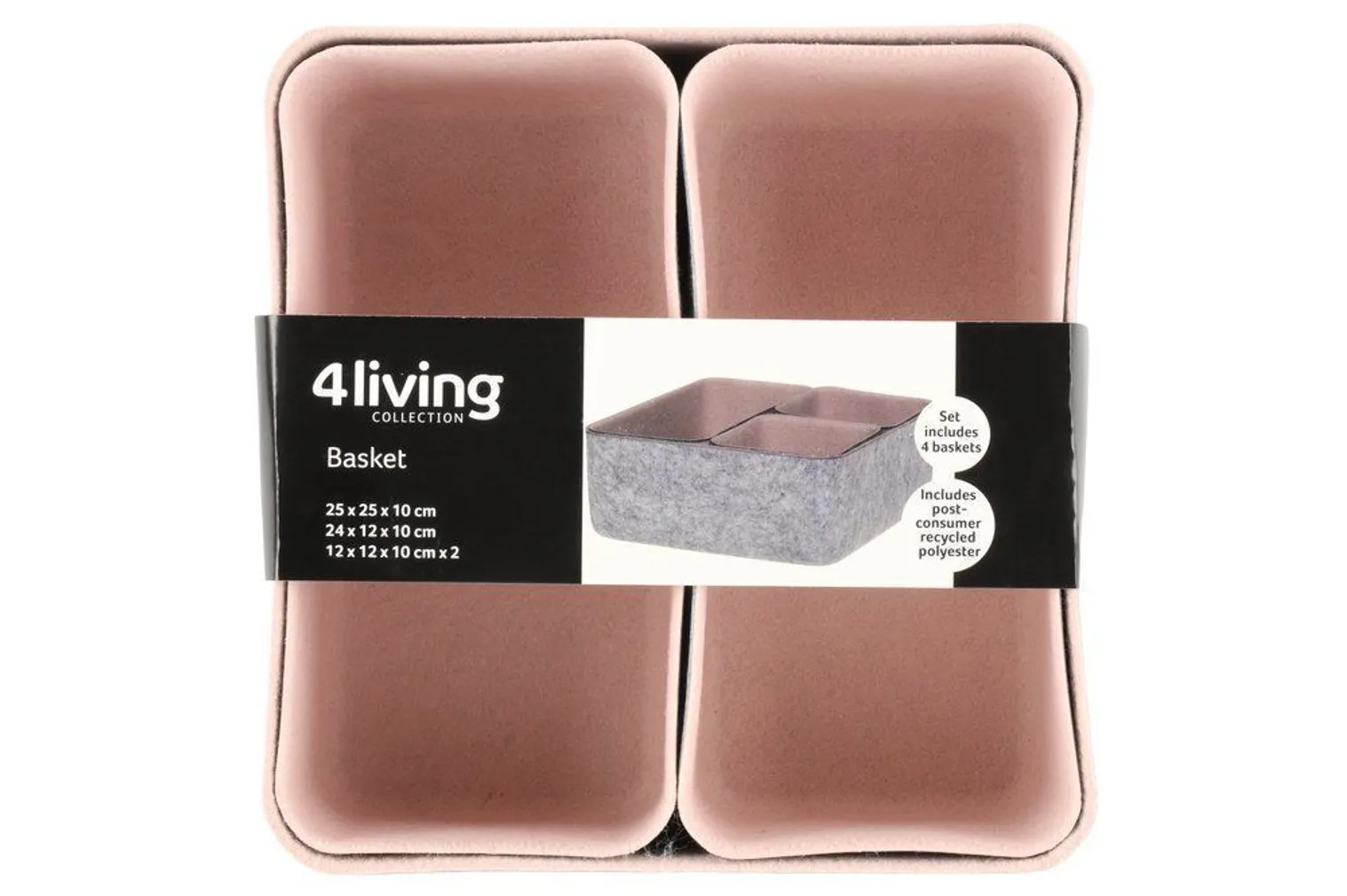 TEKSTIILIST HOIUKAST 4LIVING HALL, 4TK KOMPLEKTIS