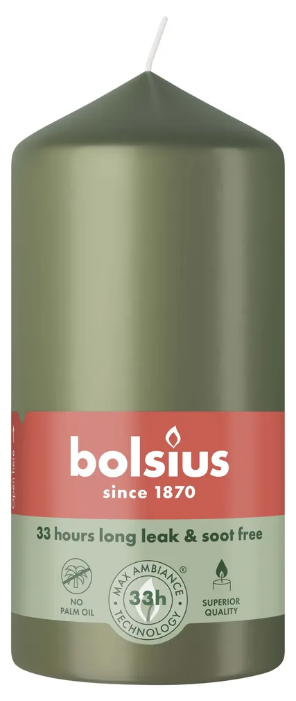 LAUAKÜÜNAL BOLSIUS 120/58MM 33H, OLIIVI ROHELINE