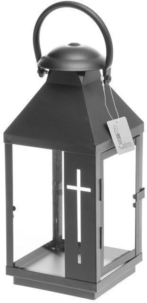 KALMULATERN 28CM RISTIGA MUST