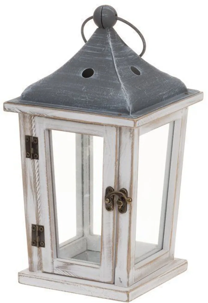 LATERN 4LIVING PORVOO 29CM VALGE