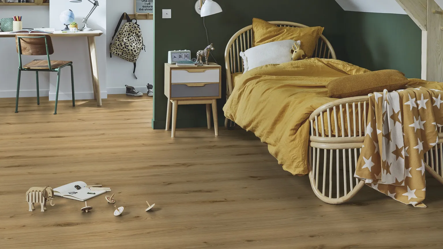 VINÜÜLPARKETT TARKETT 5,25MM OAK NATURAL 1-LIPP 2,43M2/PK