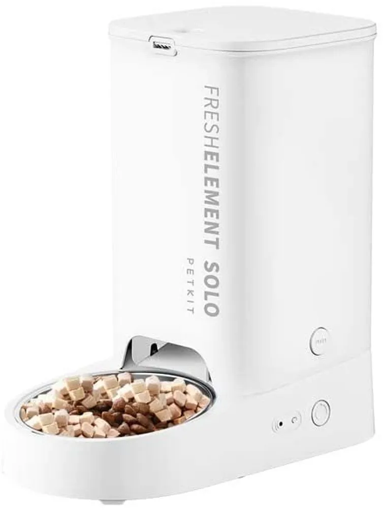 NUTIKAS LEMMIKLOOMASÖÖTJA PETKIT FRESH ELEMENT SOLO 3L, VALGE