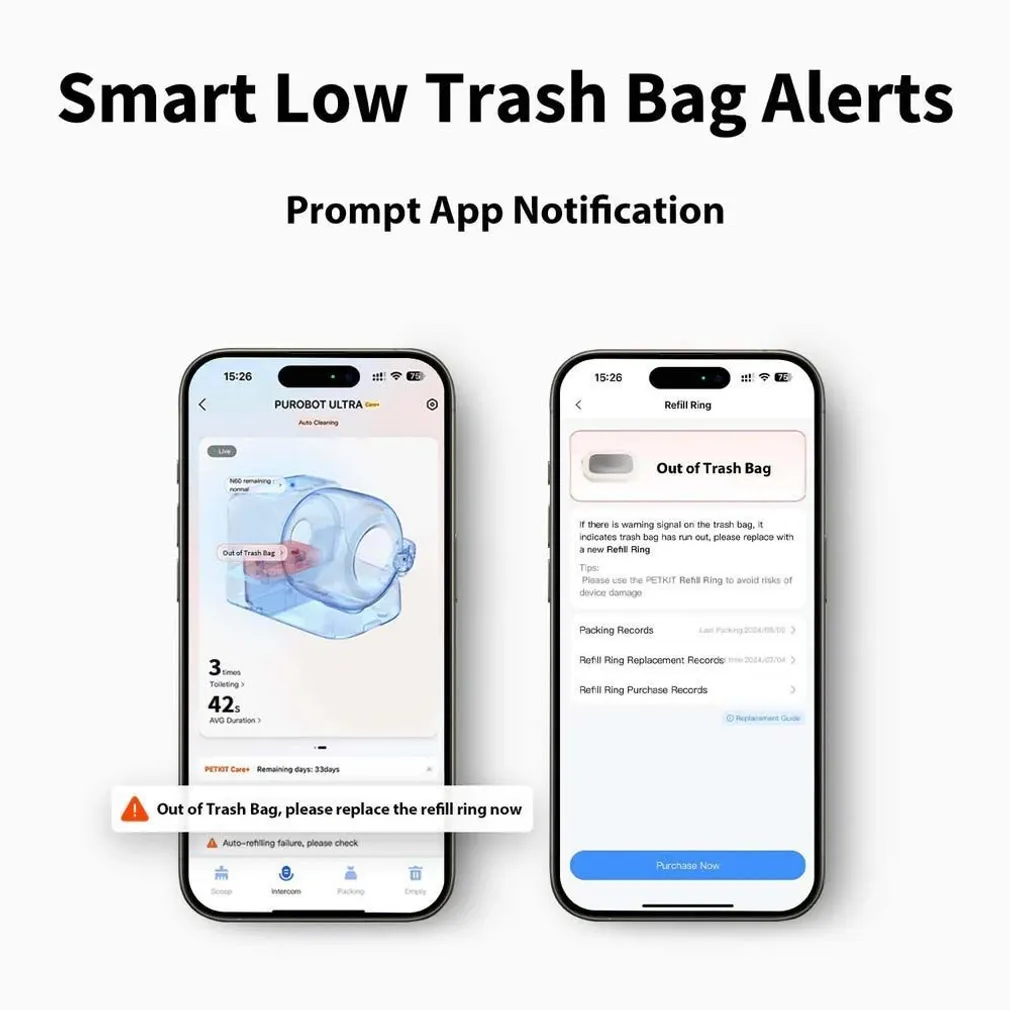 PRÜGIKOTI TÄITERÕNGAD PETKIT PUROBOT ULTRA, 3TK