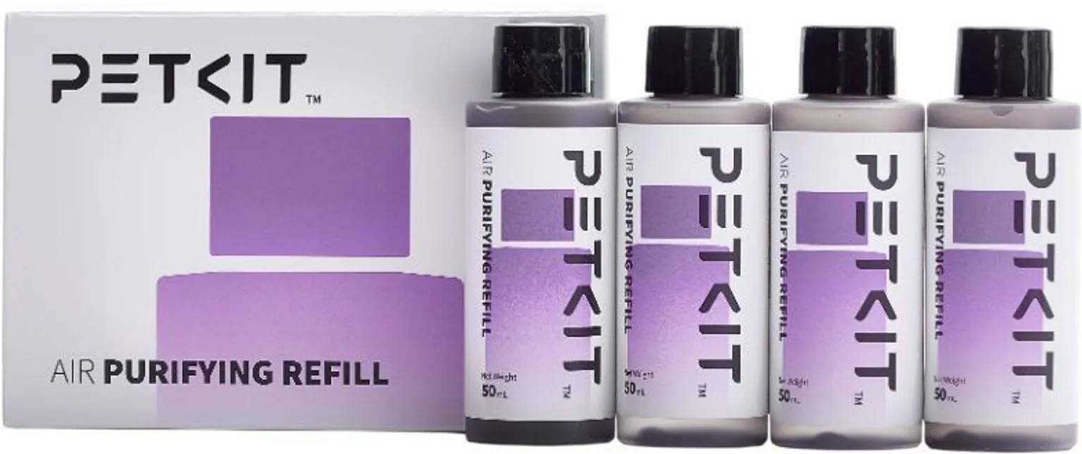 LIIVAKASTI LÕHNAEEMALDAJA TÄITEVEDELIK PETKIT PURA X 50ML, 4TK