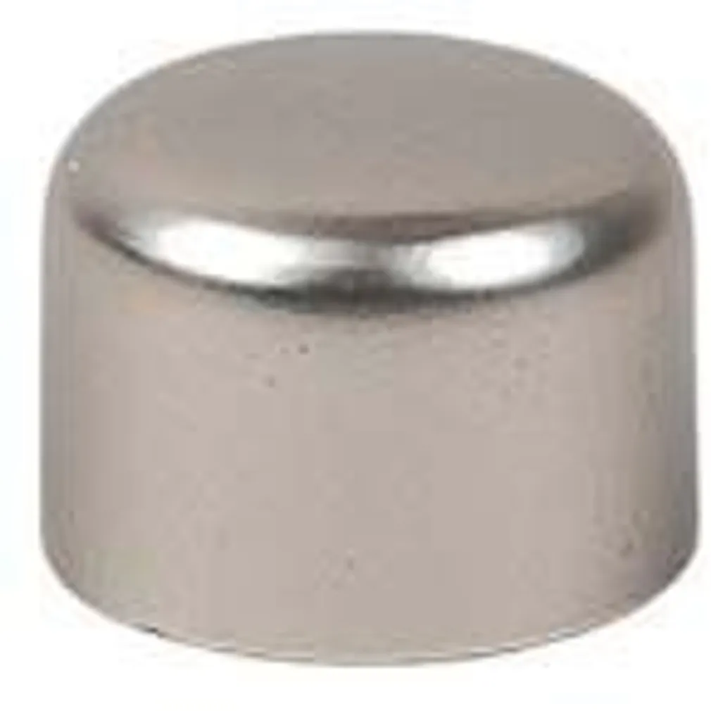 KARDINAPUU OTSIK DEKORIKA PICOLO Ø16MM HÕBEDANE MATT 2TK PAKIS