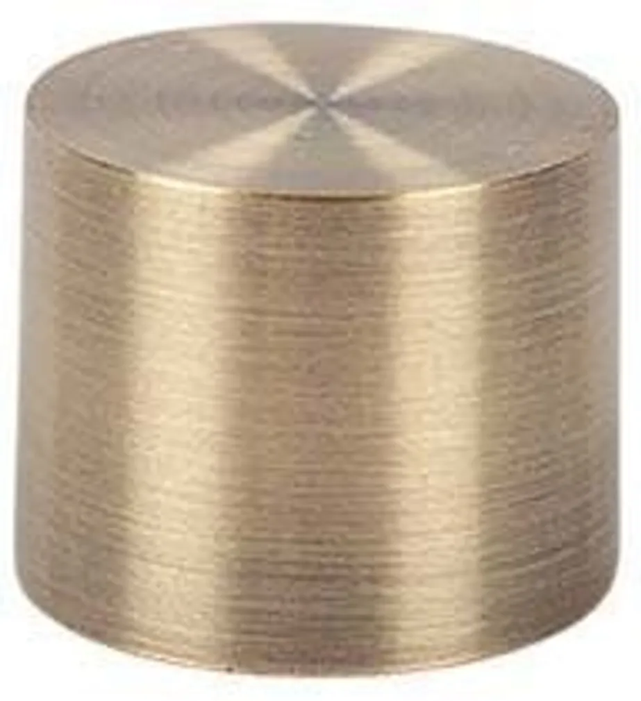 KARDINAPUU OTSIK DEKORIKA LUN Ø25MM ANTIIK KULDNE 2TK PAKIS