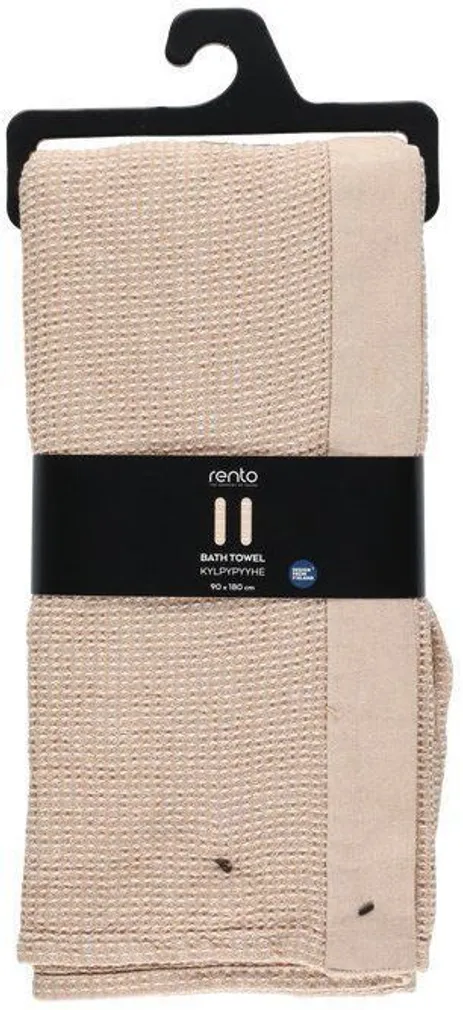 SAUNALINA RENTO KENNO 90X180CM, BEEZ/VALGE