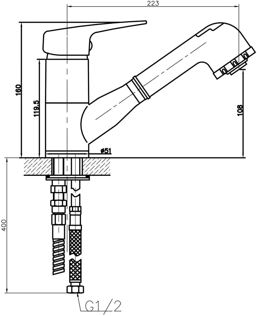 KÖÖGISEGISTI NORDLINE SENIOR KÄSIDUŠIGA
