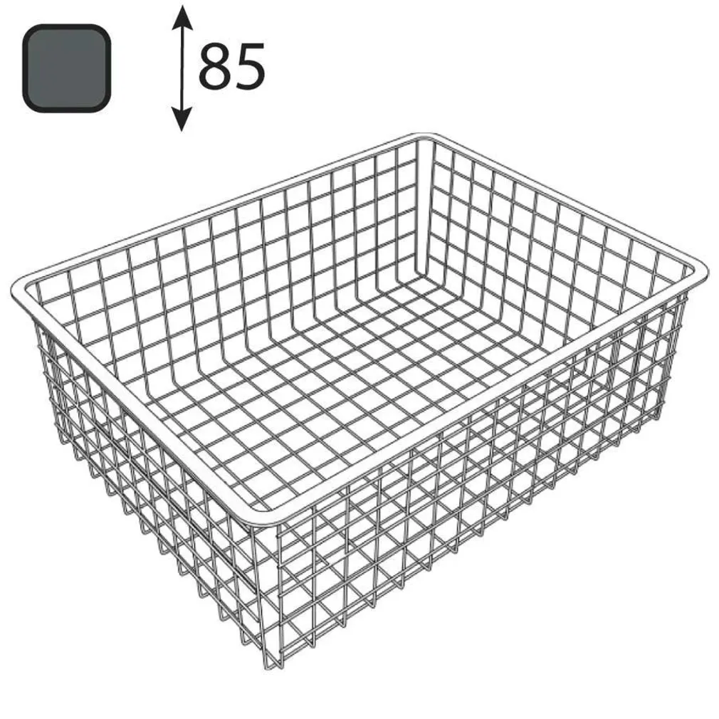 TRAATKORV INTEGRI 535X410X85MM ANTRATSIIT