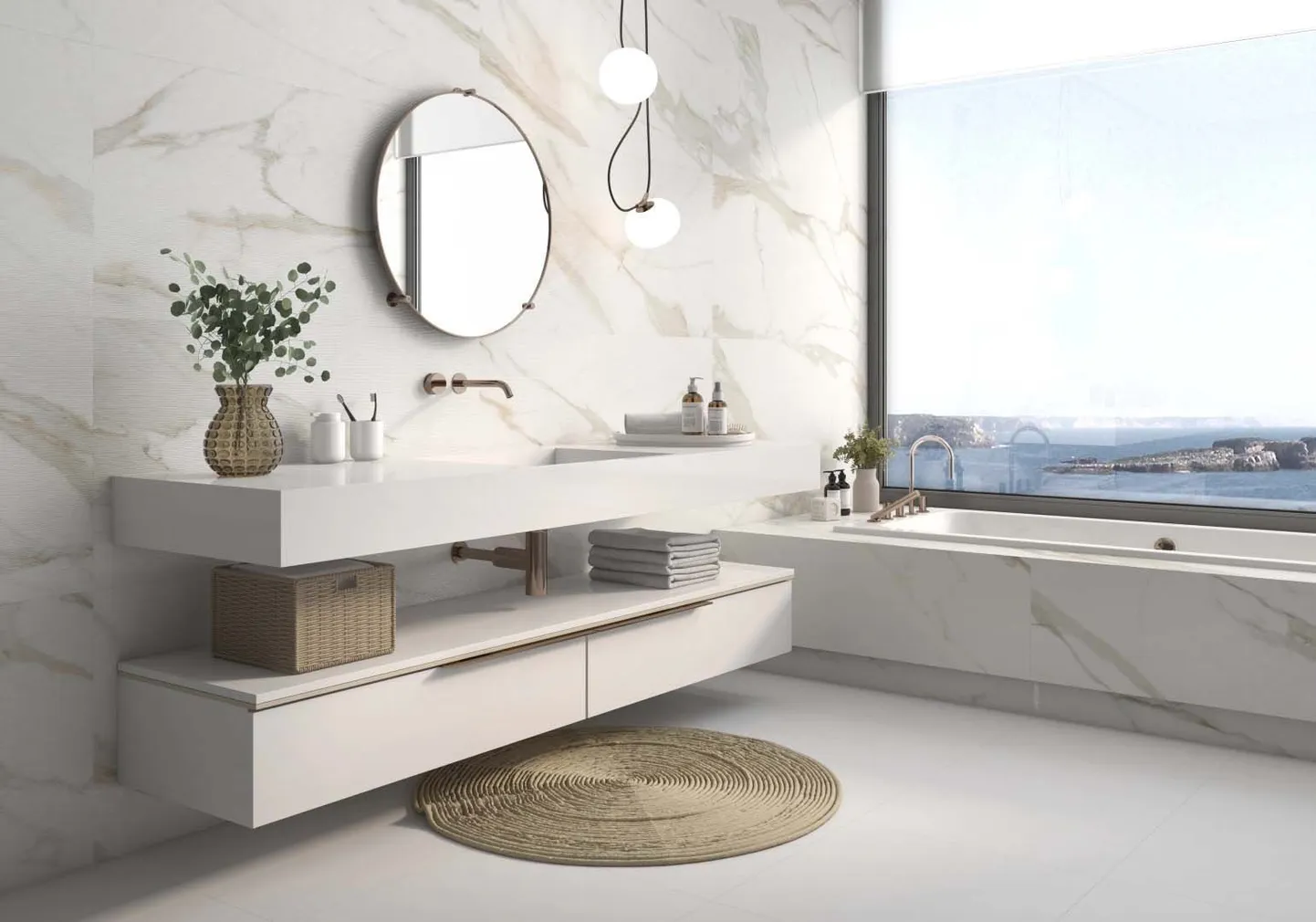 PÕRANDAPLAAT PAMESA CALACATA MATT GOLD 60X60CM, 1,44M² PAKIS