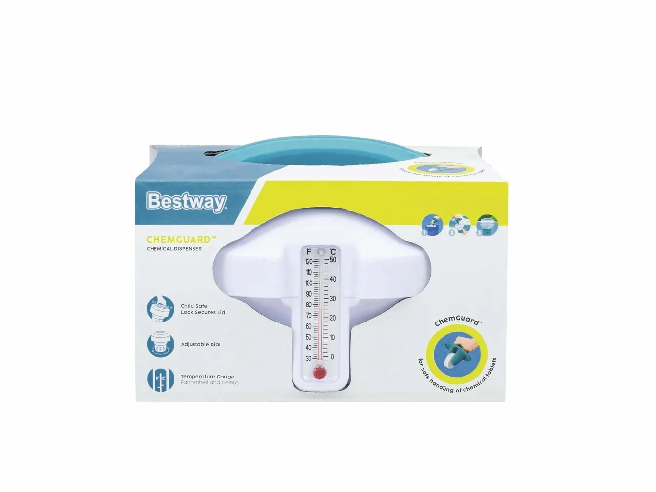 KEMIKAALIDE DOSAATOR BASSEINILE BESTWAY 7,6CM