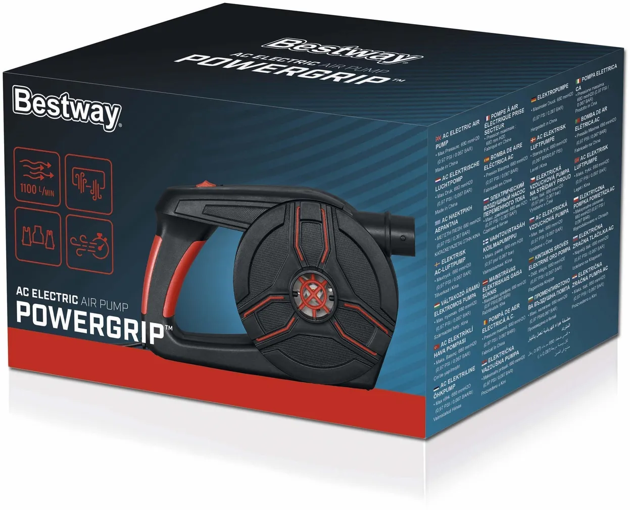 ELEKTRIPUMP BESTWAY POWERGRIP AC 220-240V