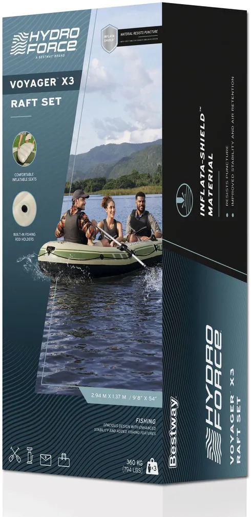 PAAT TÄISPUHUTAV HYDRO-FORCE VOYAGER 294X137CM