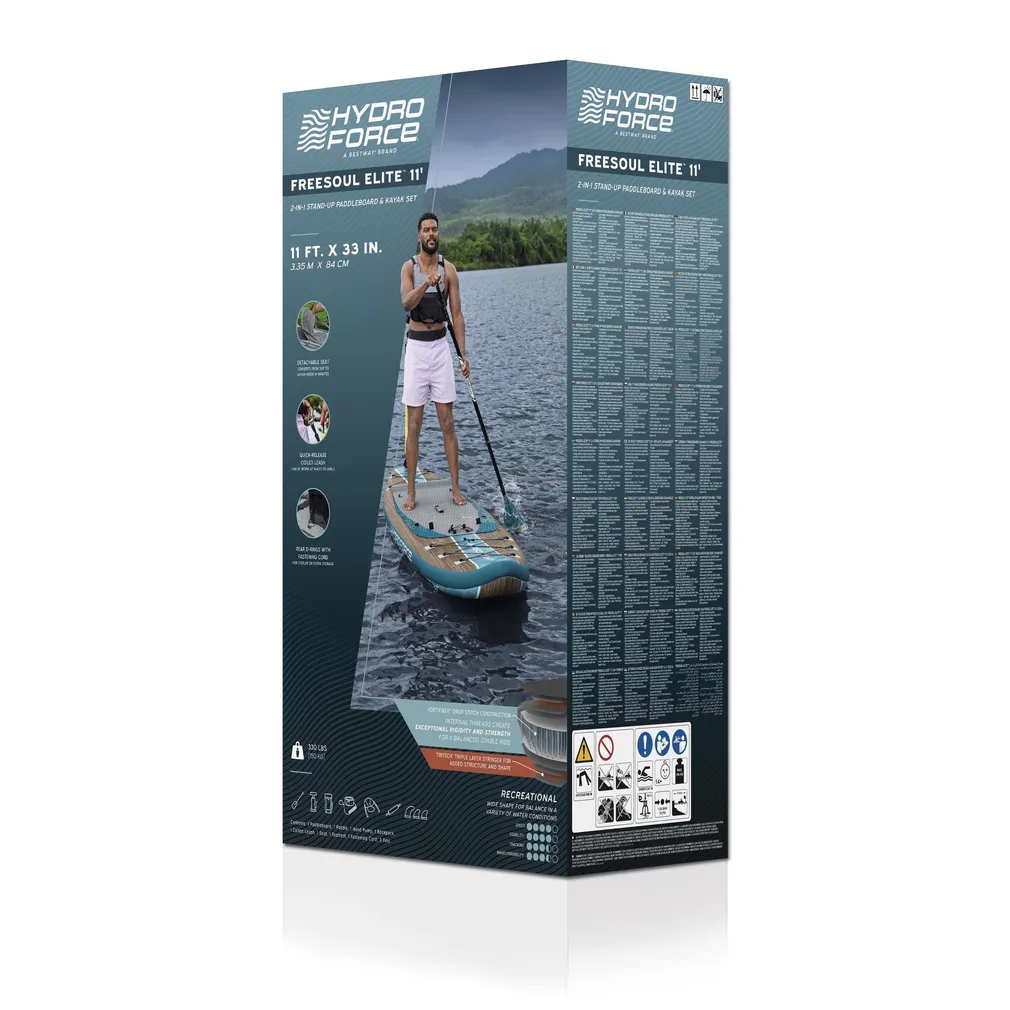 SUP LAUD HYDRO-FORCE 335X84X15CM, KOMPLEKT