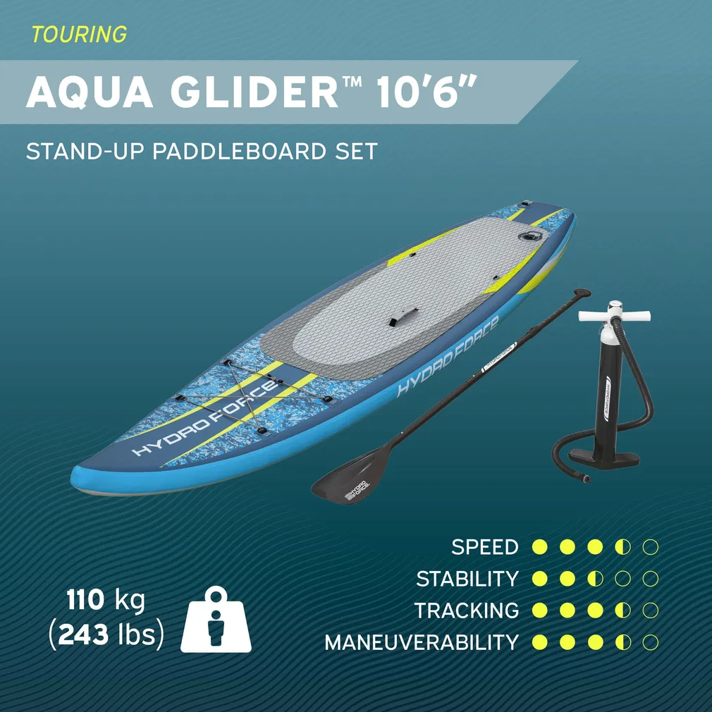 SUP LAUD HYDRO-FORCE 320X79X12CM, KOMPLEKT