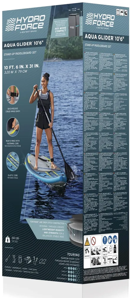 SUP LAUD HYDRO-FORCE 320X79X12CM, KOMPLEKT