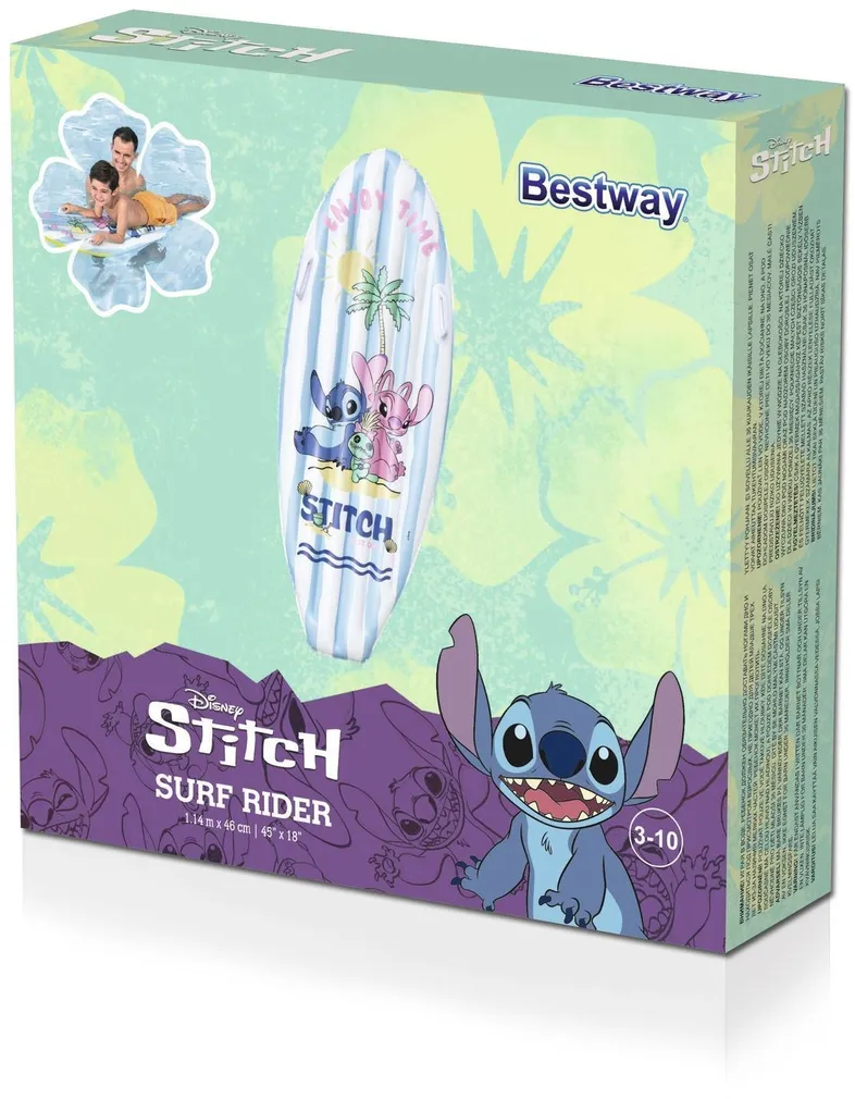 UJUMISMADRATS LASTELE LILO & STITCH 114X46CM