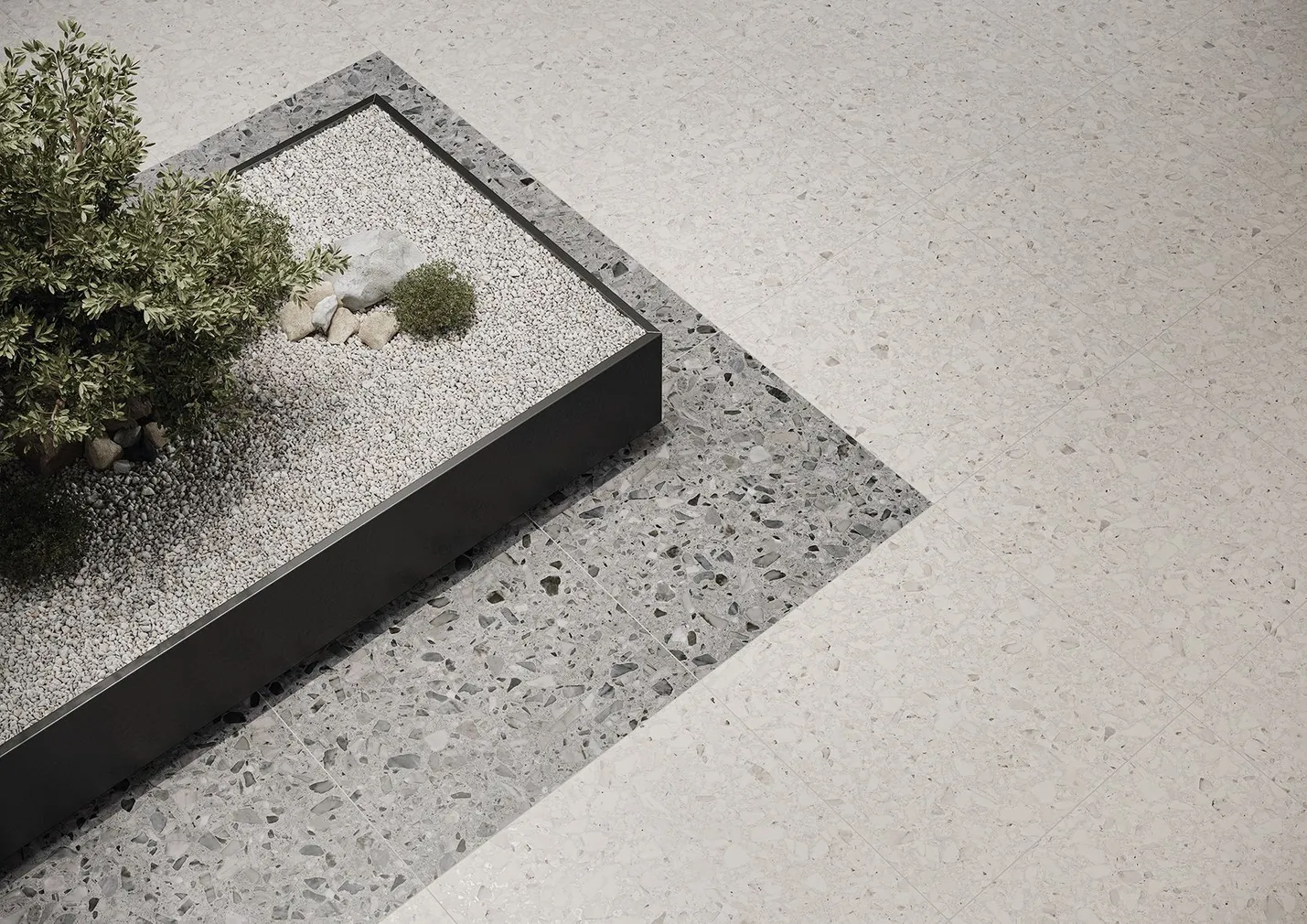 SEINAPLAAT TERAZZO WHITE GRES MAT 29,8X59,8CM 1,43M² PAKIS