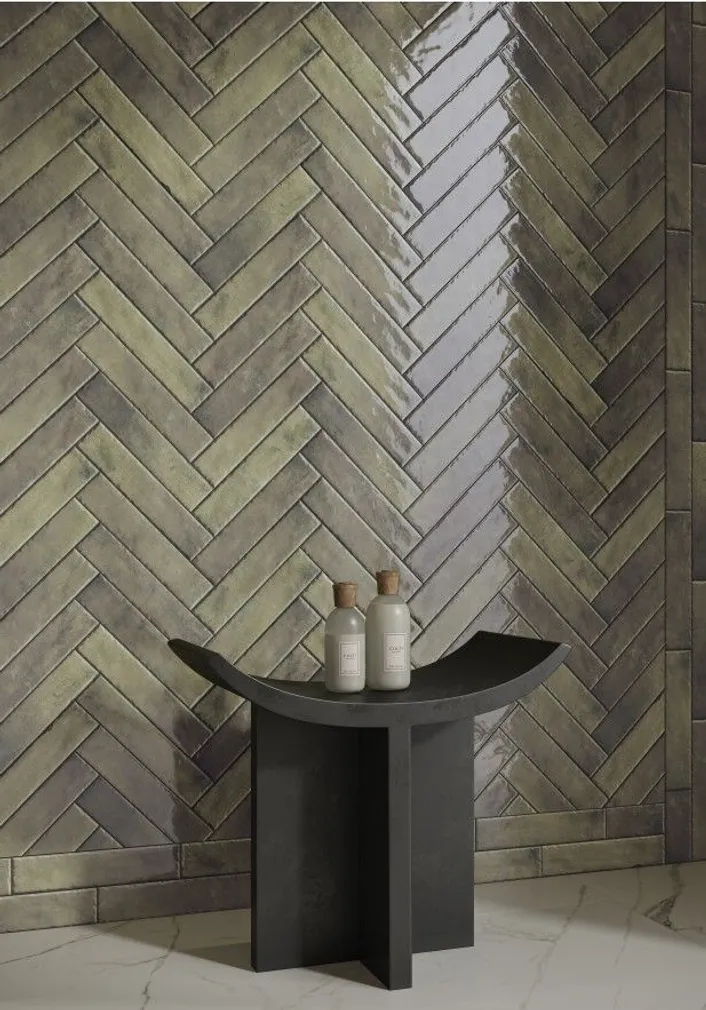 SEINAPLAAT MONPELLI OLIVE MIX STR. 6,5X29,8CM 0,93M² PAKIS