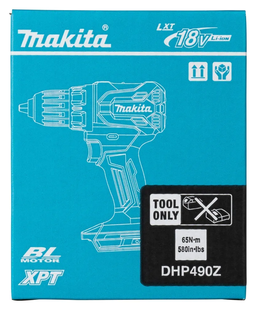 AKULÖÖKTRELL MAKITA DHP490Z 18V ILMA AKUDE JA LAADIJATA