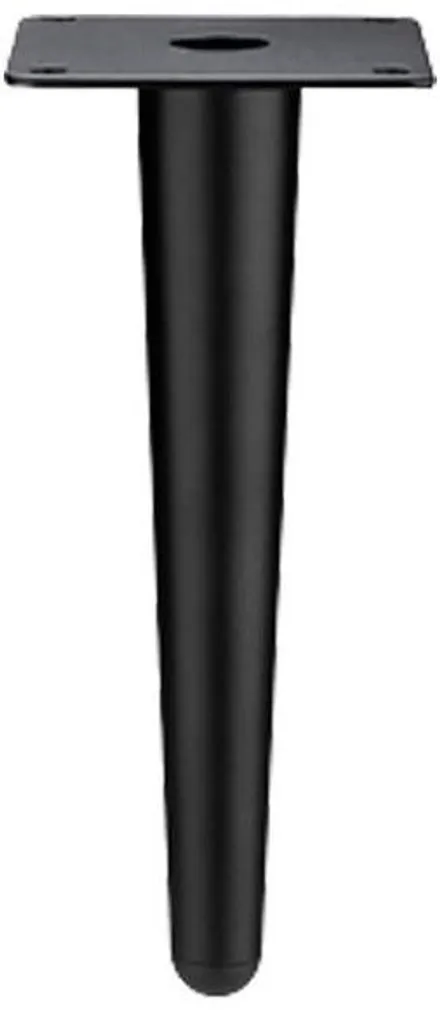 MÖÖBLIJALG 32X200MM SIRGE KITSENEV JALG, MUST