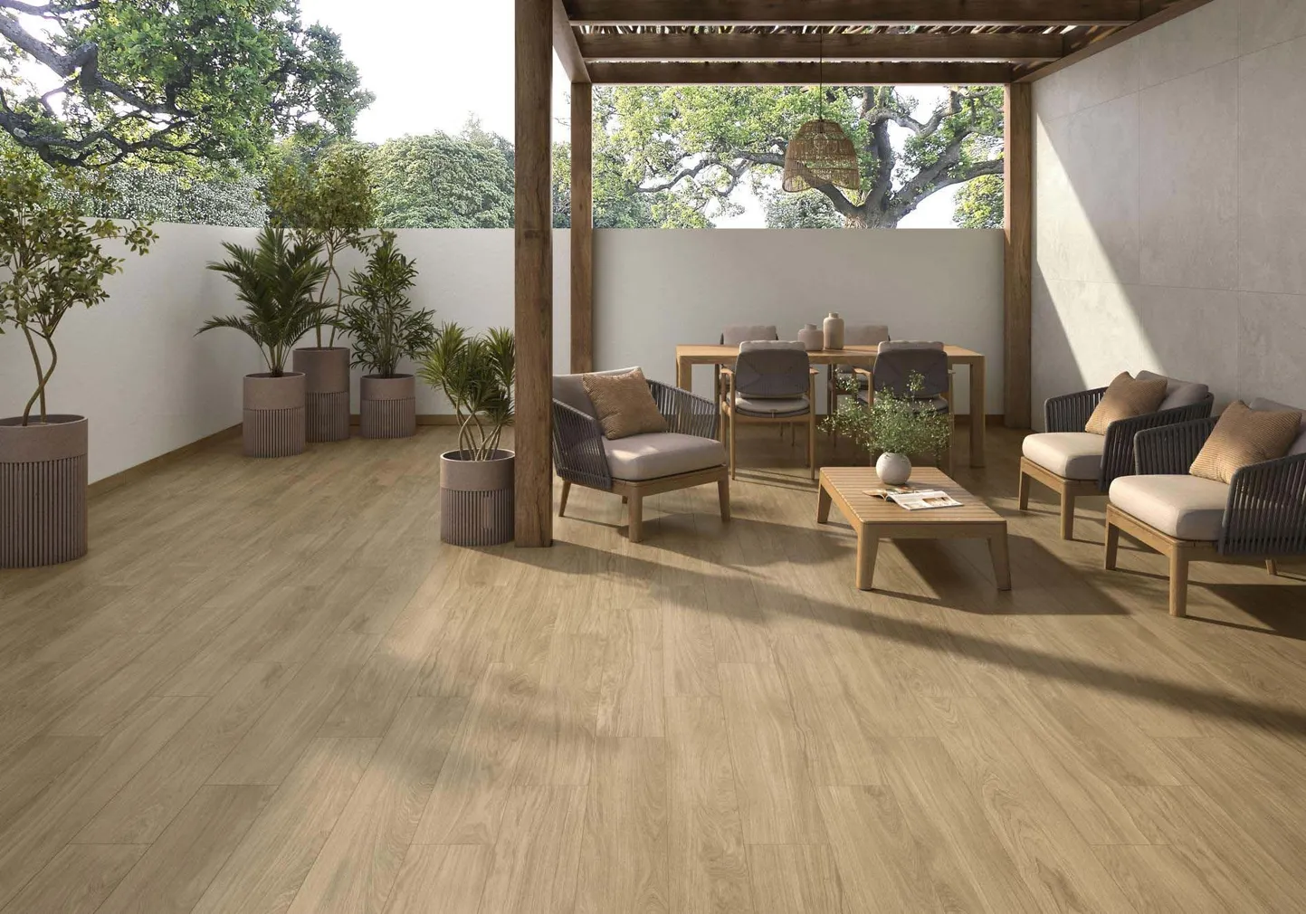 PÕRANDAPLAAT PAMESA KALON ROBLE 20X120CM, 1,68M² PAKIS