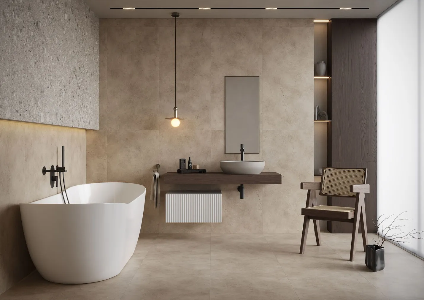 SEINAPLAAT CERSANIT SMOOTH ROCKSTONE MOCCA MATT 29,8X59,8CM 1,6M² PAKIS