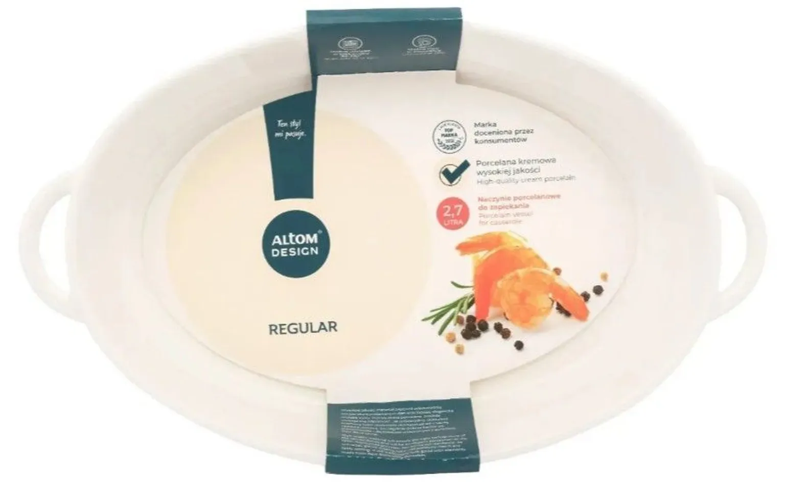 KERAAMILINE AHJUVORM ALTOM DESIGN 2,7L VALGE