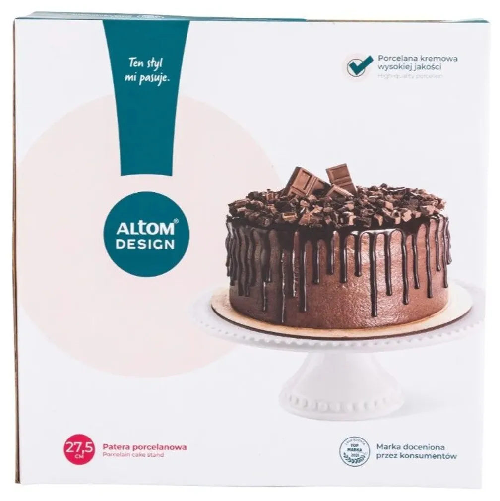 KOOGIALUS ALTOM DESIGN 27,5X9,7CM VALGE