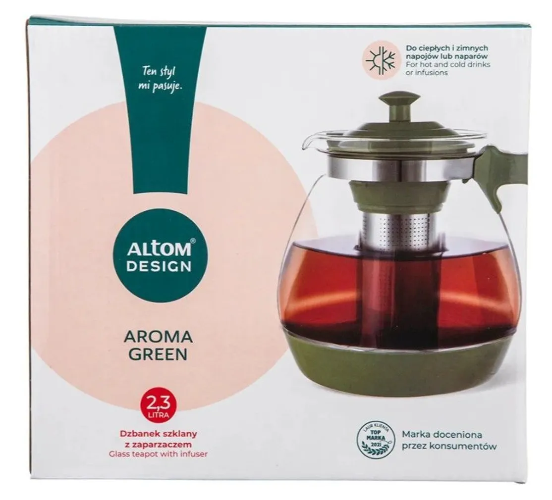 TEEKANN ALTOM DESIGN 2,3L ROHELINE