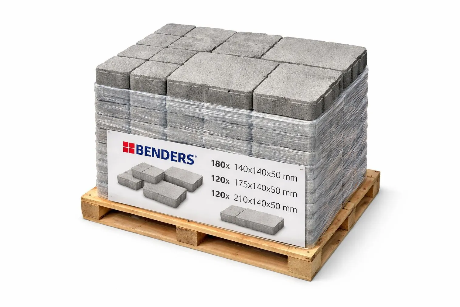 TÄNAVAKIVI BENDERS OCALA ANTIIK 50MM KASTAN