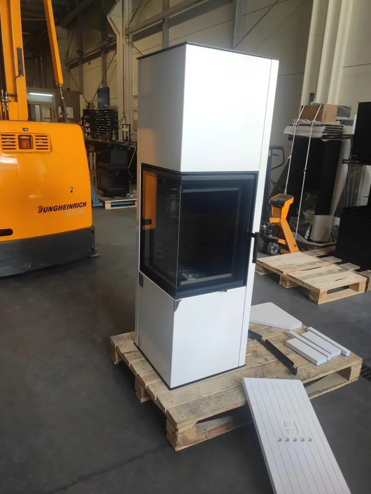 KAMIN HITZE VEGAS 7KW, VALGE