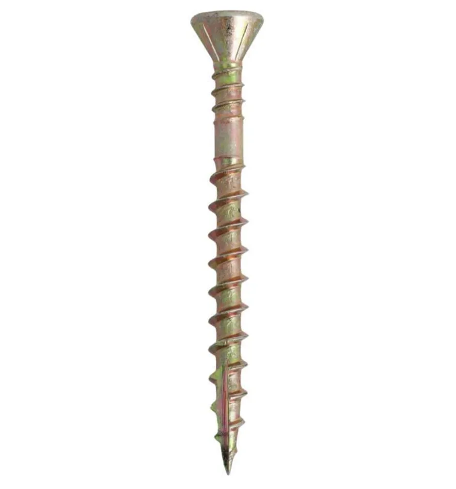 PUIDUKRUVI SENCO LINDIS HOBAU 35X4,2MM KOLLANE ZN PH2, 1000TK PAKIS