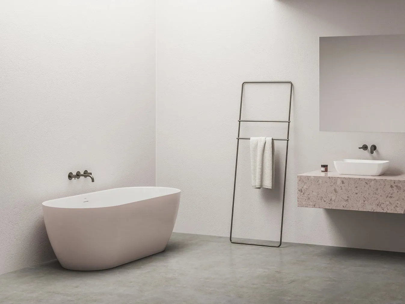 AKRÜÜLVANN RAVAK FREEDOM O TEC 170X77CM ALABASTER PINK/VALGE