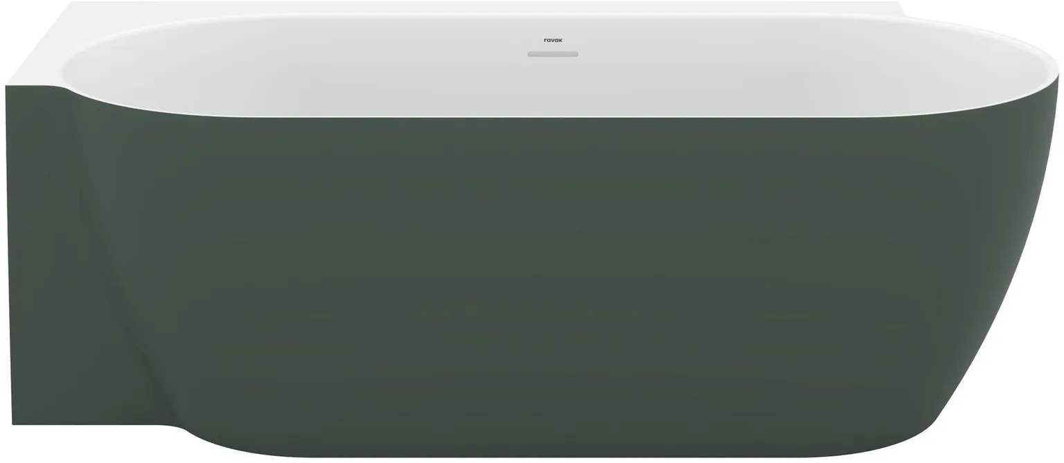 AKRÜÜLVANN RAVAK FREEDOM CORNER II TEC L 175X86CM VASAK, GREY GREEN