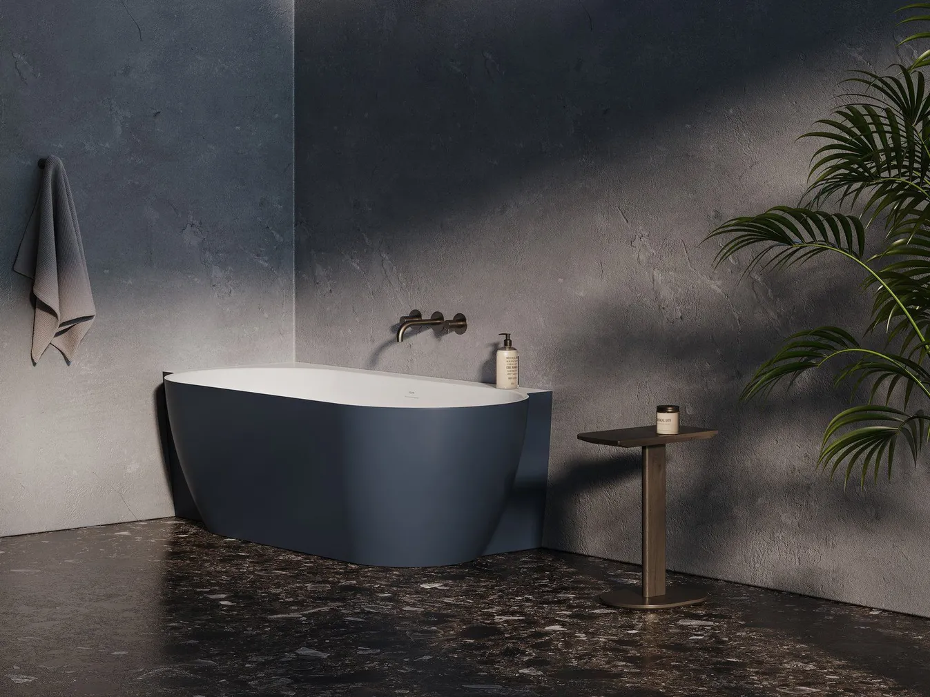 AKRÜÜLVANN RAVAK FREEDOM CORNER II TEC L 175X86CM VASAK, DEEPSEA BLUE