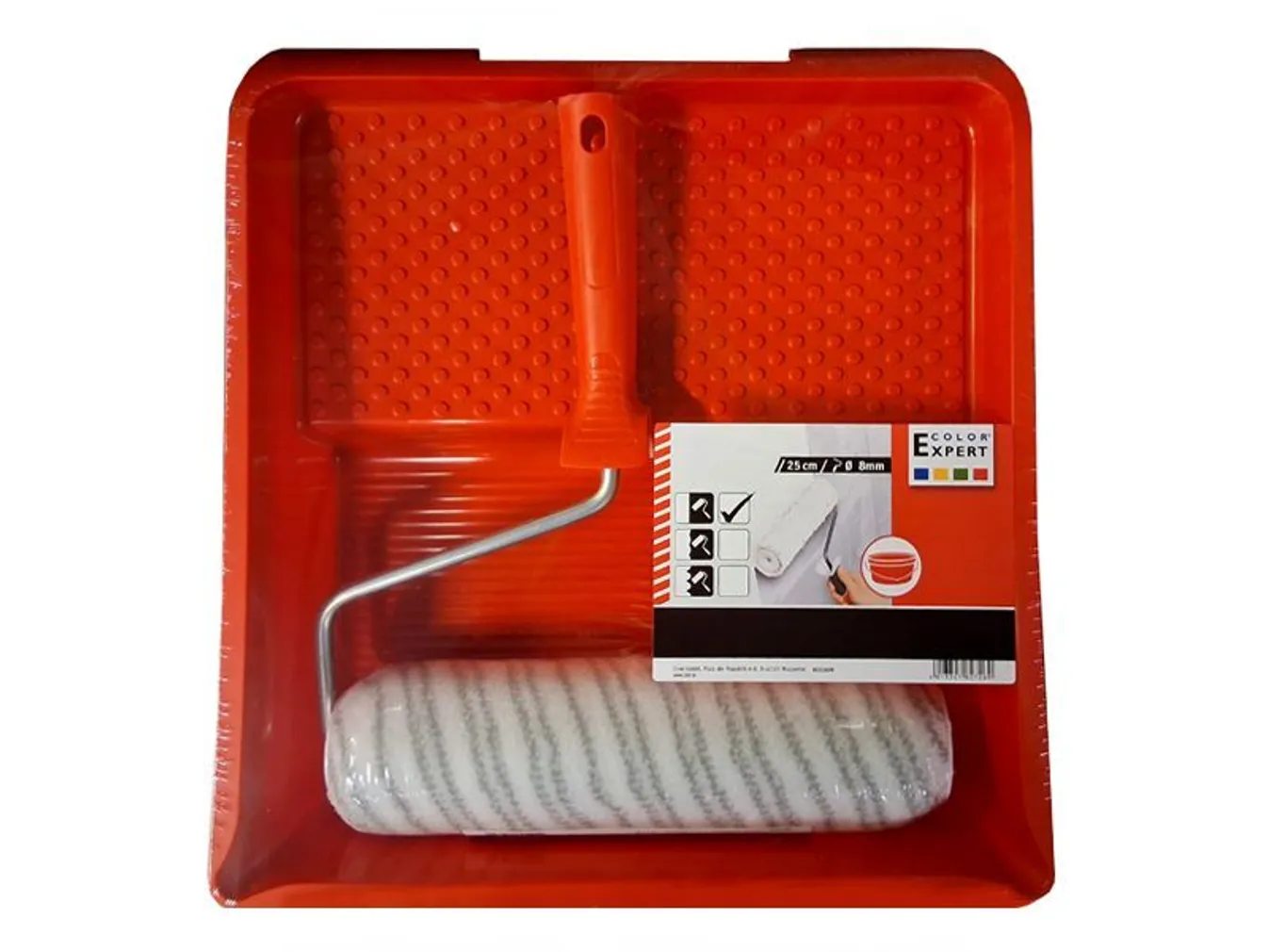 VÄRVIRULL 25CM + KÄEPIDE JA KAUSS