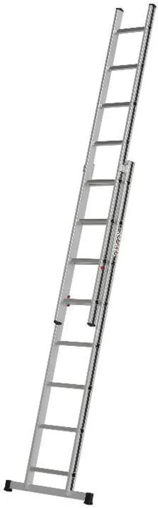 UNIVERSAALREDEL ALU-PRO 70046, 2X8 ASTET 2,31/3,99M ALUMIINIUM