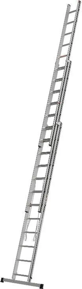 UNIVERSAALREDEL ALU-PRO 70047, 3X12 ASTET 3,49/7,97M ALUMIINIUM