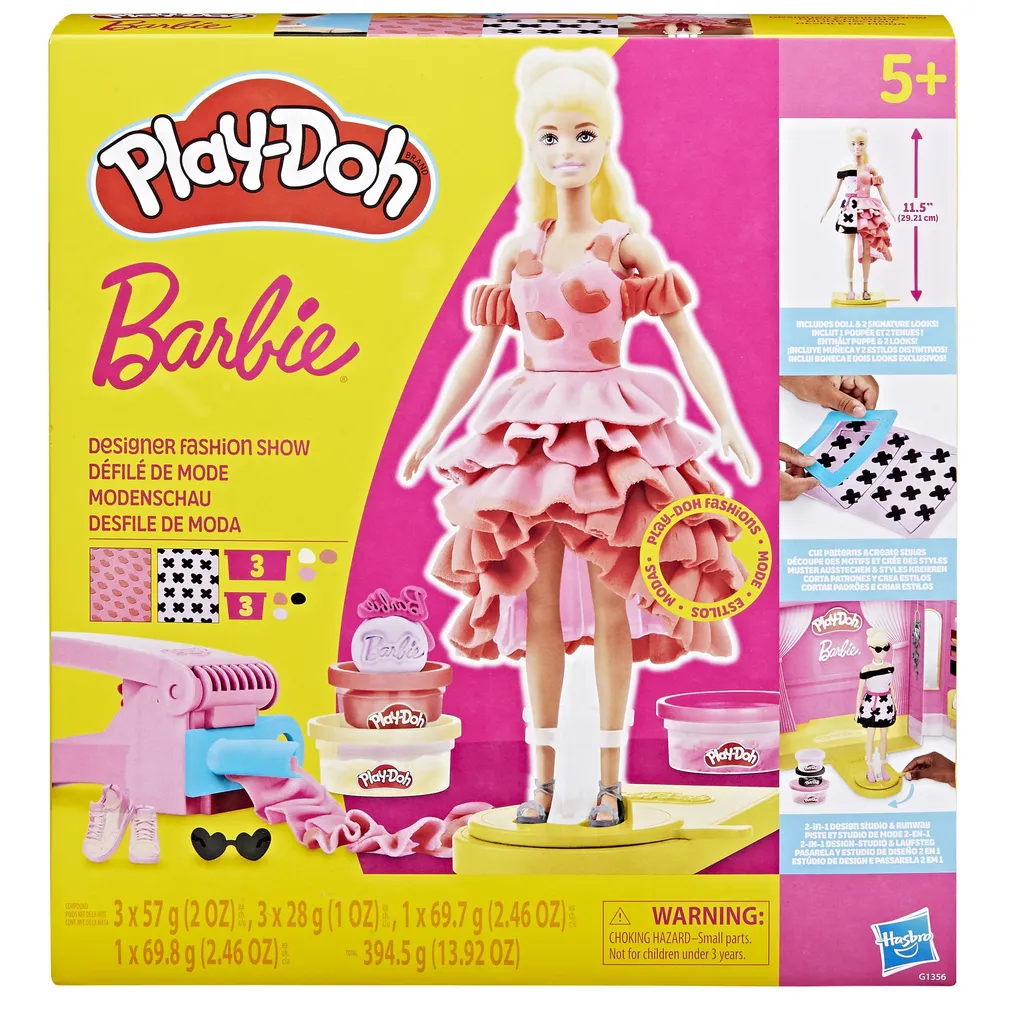 MÄNGUKOMPLEKT PLAY-DOH BARBIE DESIGNER FASHION SHOW