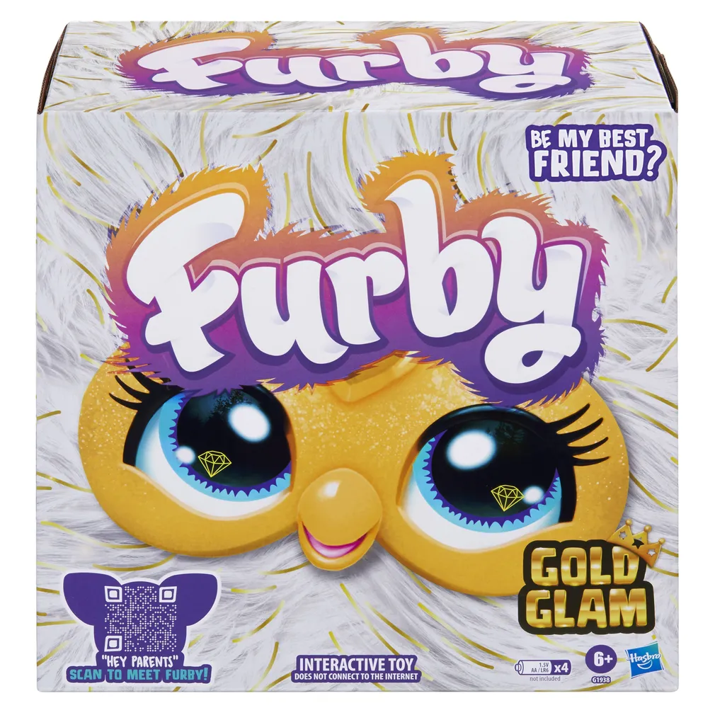 MÄNGUASI FURBY GOLD GLAM, INTERAKTIIVNE