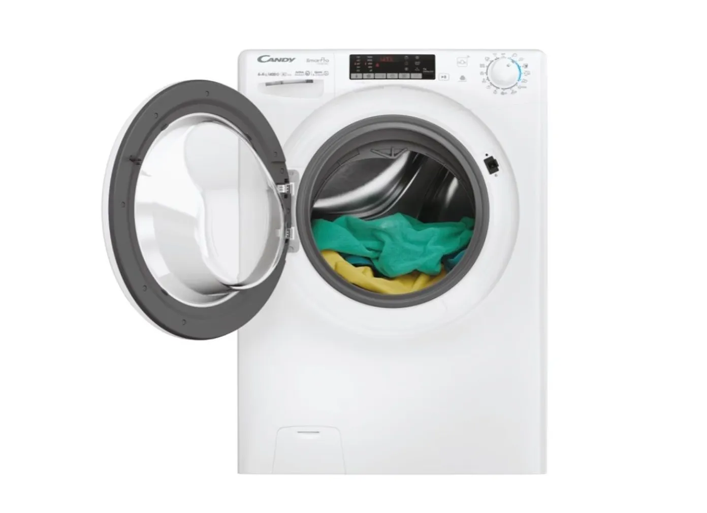 PESUMASIN-KUIVATI CANDY COW 4644TWM6/1-S WI-FI 6KG