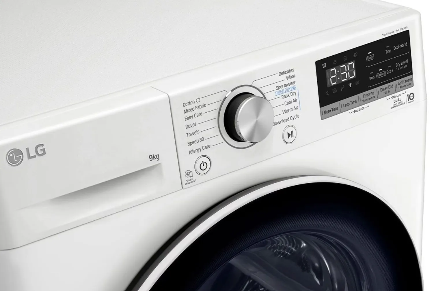 PESUKUIVATI LG RH90V9AV4N 9KG