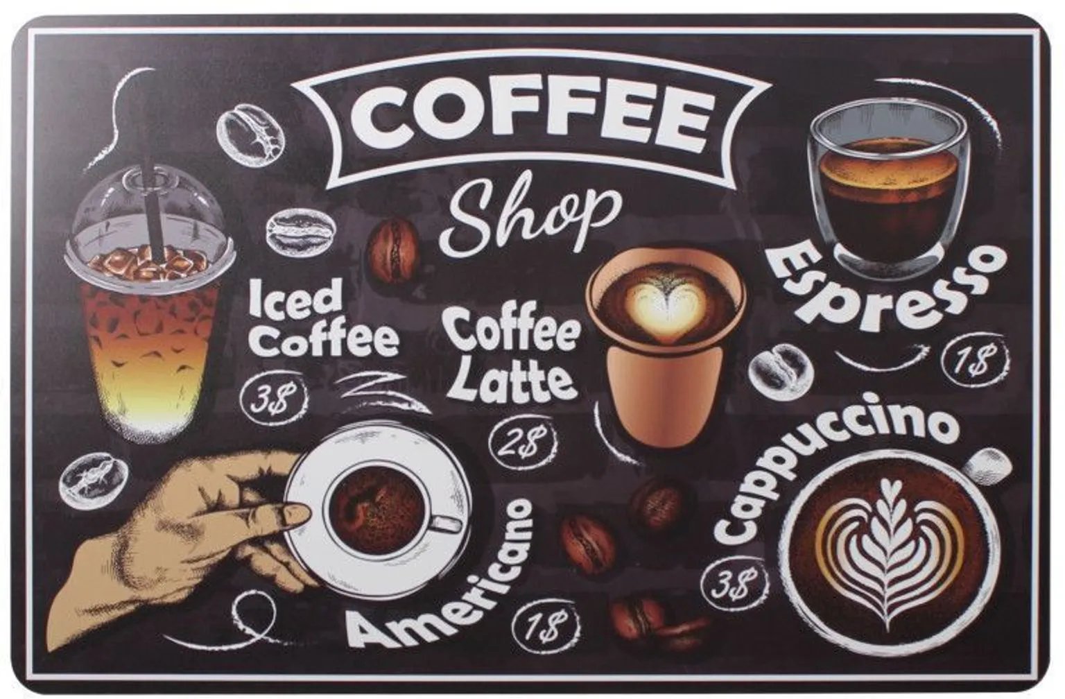 LAUAMATT SPLENDID AMERICANO 43,5X28CM