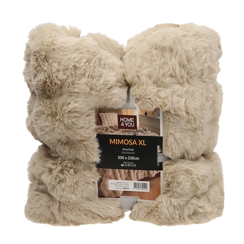 PLEED MIMOSA XL 200X230CM, BEEŽ